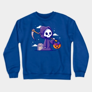 Halloween Reaper Crewneck Sweatshirt